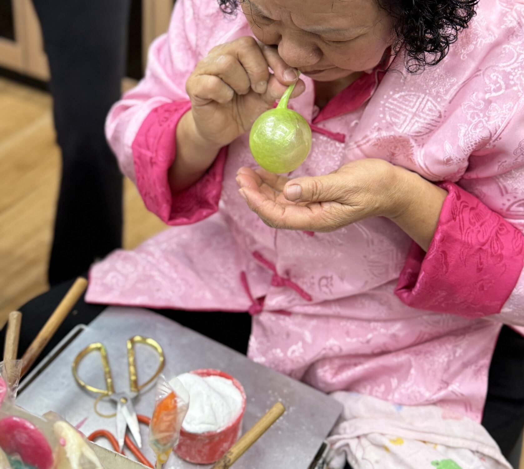 吹糖技藝
